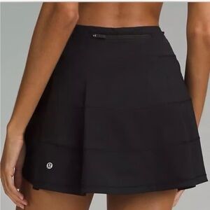 lululemon athletica Black Pace Rival Skirt